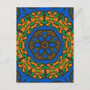 Stained Glass Postcard