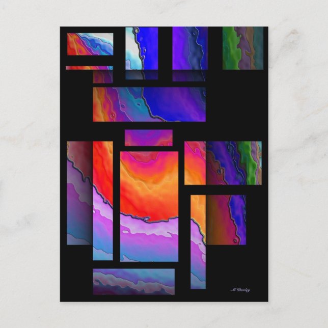 Stained Glass Postcard (Front)