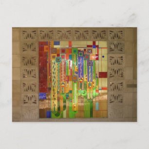 Stained Glass Postcard