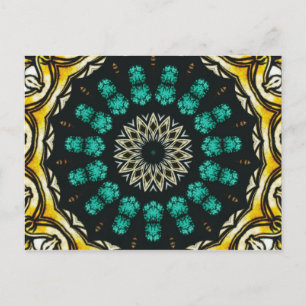 Stained Glass Postcard