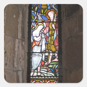Stained Glass Religious Window Stickers