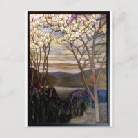 Stained glass scenery