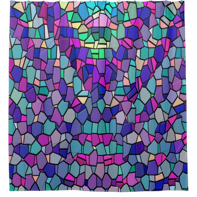 Stained Glass....... Shower Curtain (Front)