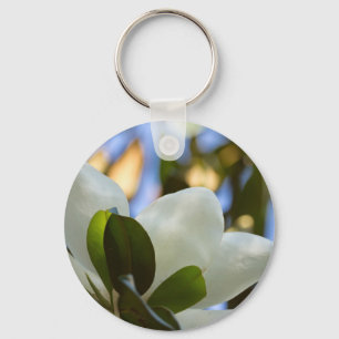 Stained Glass Sky Southern Magnolia Gifts Apparel Key Ring