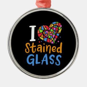 Stained Glass Stained Glass Artist Metal Tree Decoration