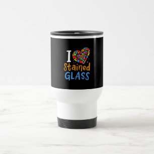 Stained Glass Stained Glass Artist Travel Mug
