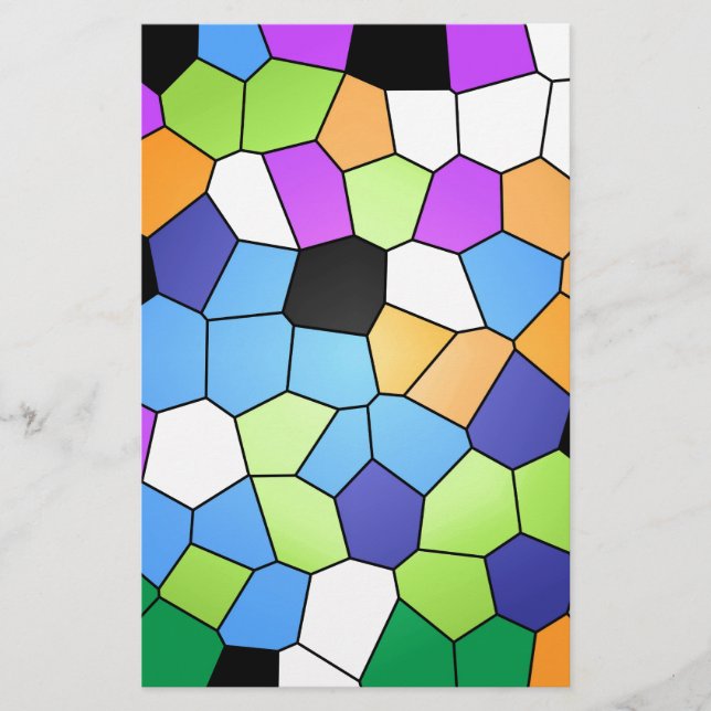 Stained Glass Stationery (Front)