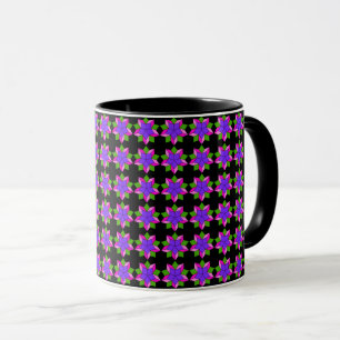 Stained glass style ornament mug