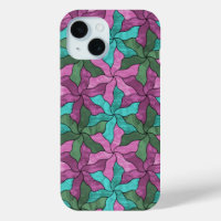 Stained Glass Tessellated Flowers