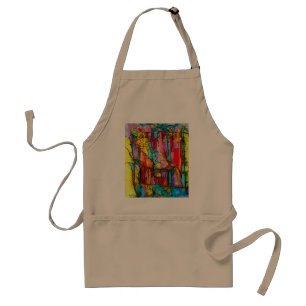 stained glass the fine art of cooking standard apron