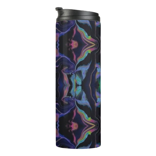Stained Glass Thermal Tumbler (Rotated Right)