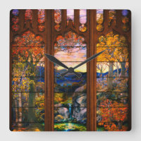 Stained glass tiffany look Victorian elegant 