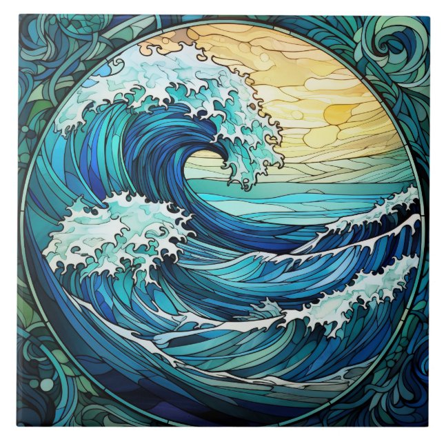 Stained Glass  Tile (Front)