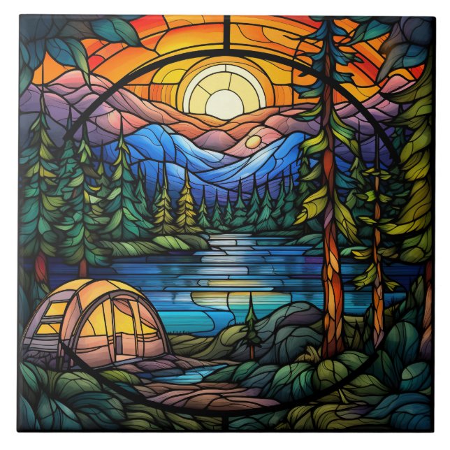 Stained Glass  Tile (Front)