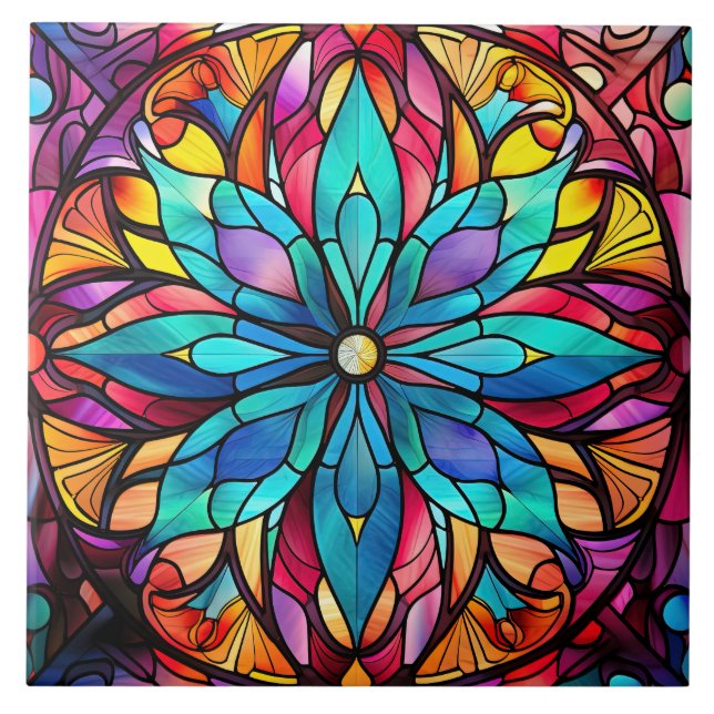 Stained Glass  Tile (Front)