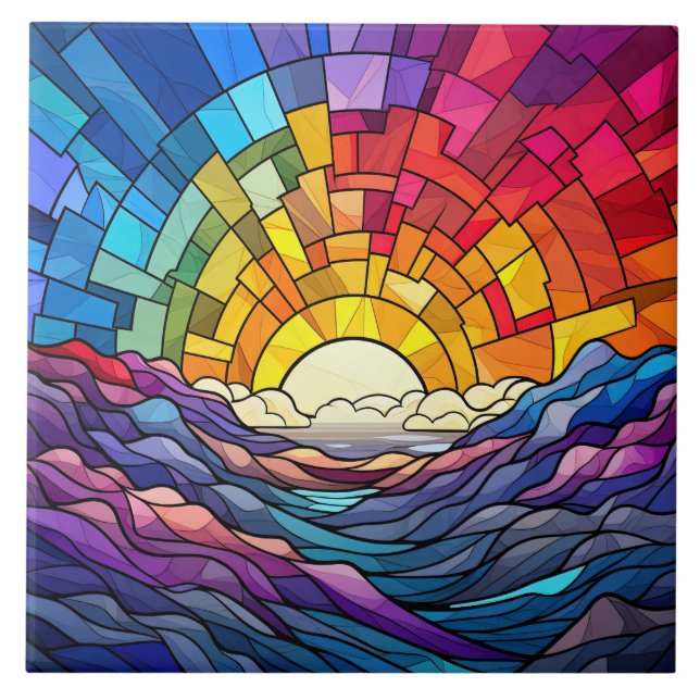  Stained Glass  Tile (Front)