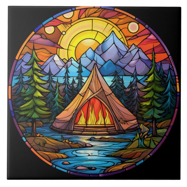 Stained Glass  Tile (Front)