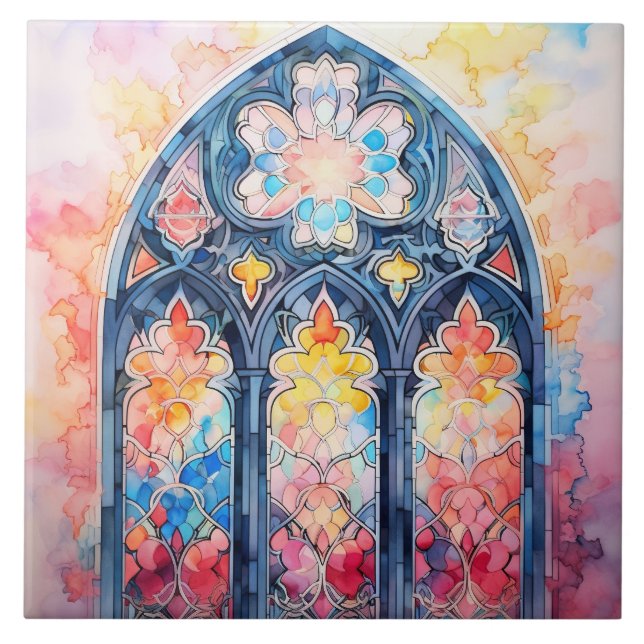 Stained Glass  Tile (Front)