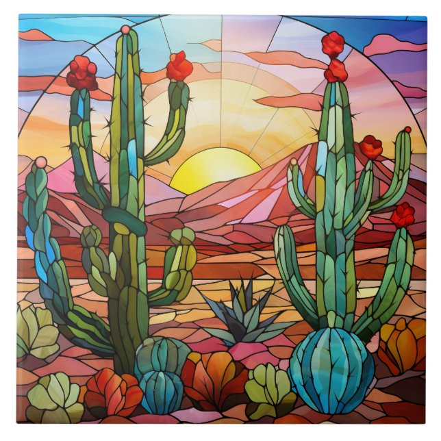 Stained Glass  Tile (Front)