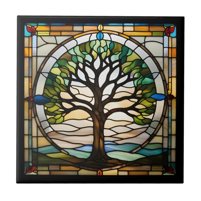 Stained Glass Tile (Front)
