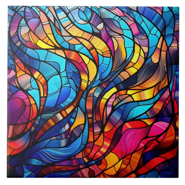 Stained Glass  Tile (Front)