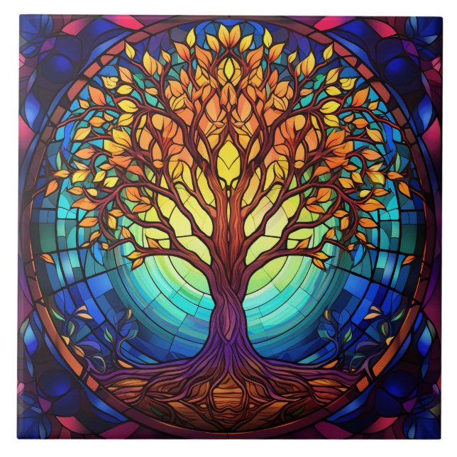 Stained Glass  Tile (Front)