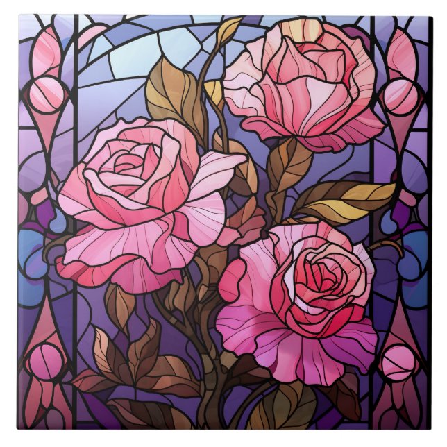 Stained Glass  Tile (Front)