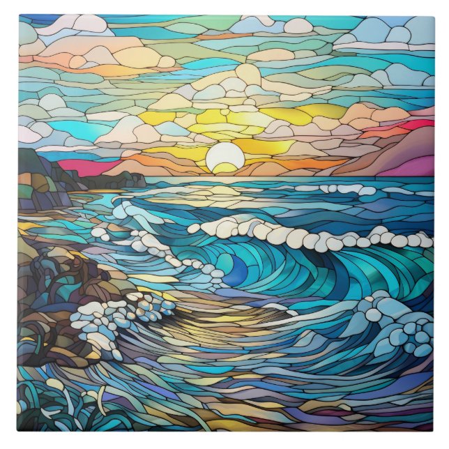 Stained Glass  Tile (Front)