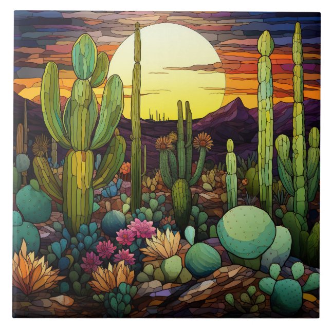 Stained Glass  Tile (Front)
