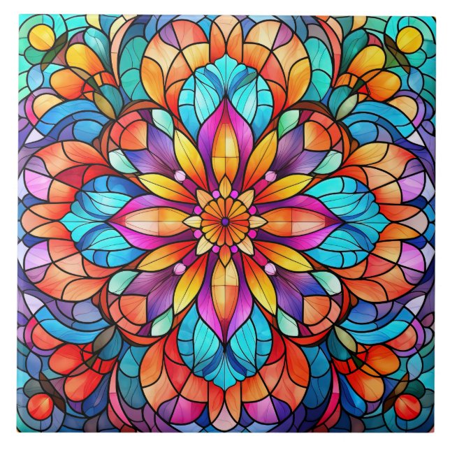 Stained Glass  Tile (Front)