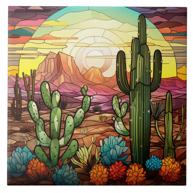 Stained Glass  Tile (Front)