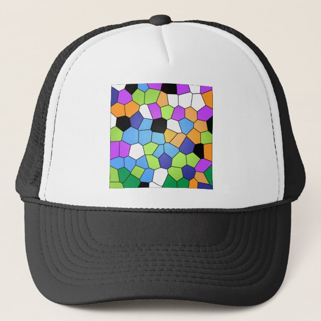 Stained Glass Trucker Hat (Front)