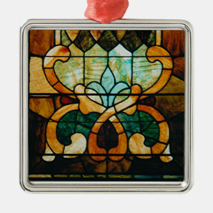 Stained Glass Vine Metal Tree Decoration