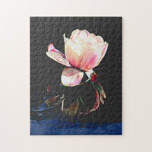 Stained Glass Waterlily Puzzle