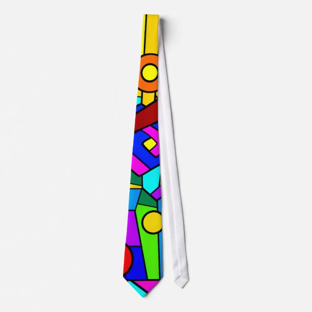 STAINED GLASS WINDOW 1 ~ TIE (Front)