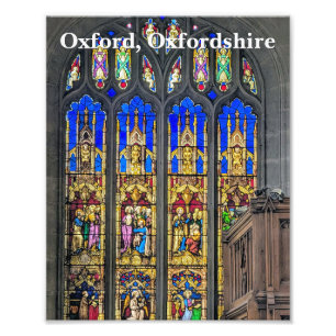 Stained Glass Window Church of St Mary the Virgin Photo Print