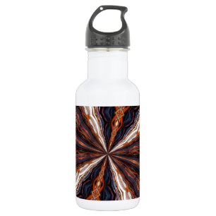 Stained Glass Window Kaleidoscope 19 532 Ml Water Bottle
