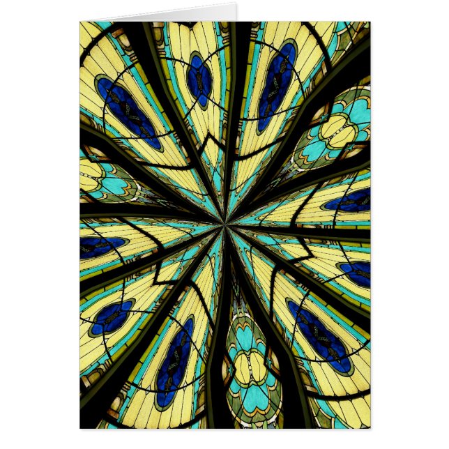 Stained Glass Window Kaleidoscope 23 (Front)
