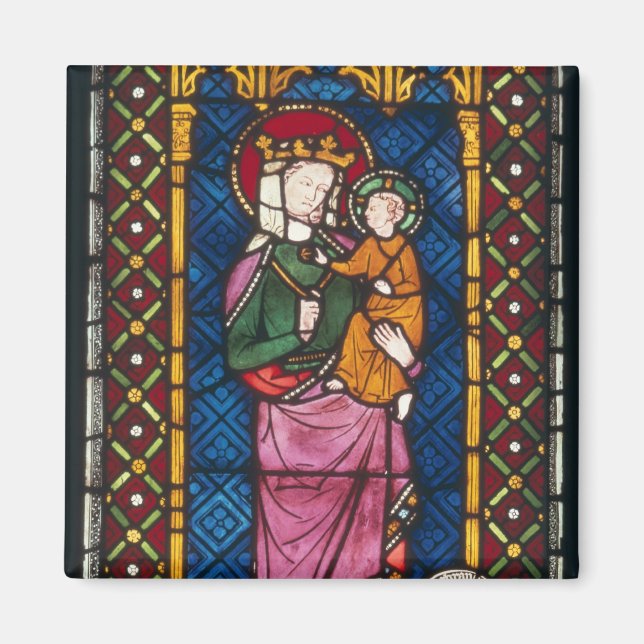 Stained Glass Window Magnet (Front)