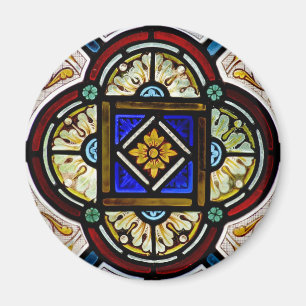 Stained Glass Window Magnet