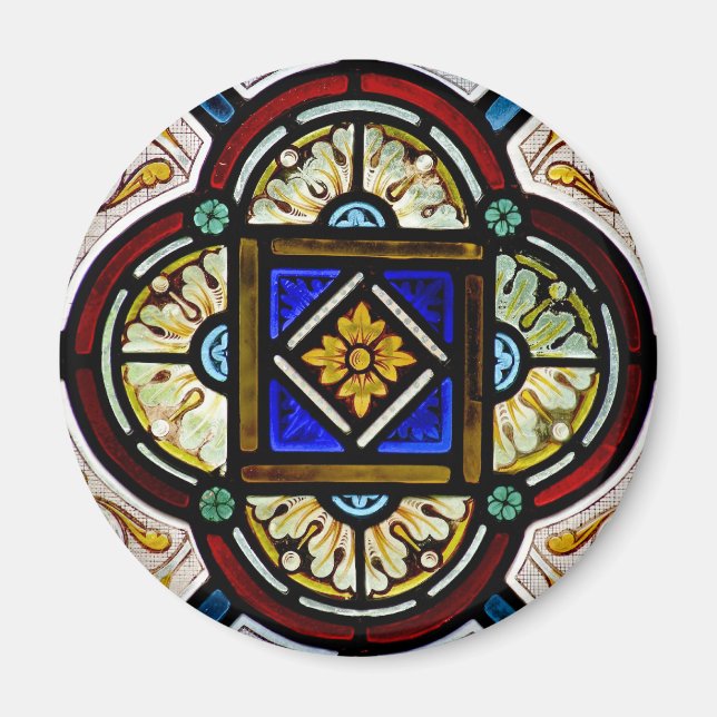 Stained Glass Window Magnet (Front)