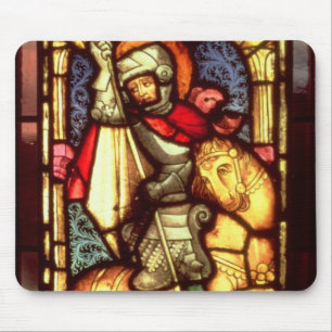 Stained Glass Window Mouse Mat