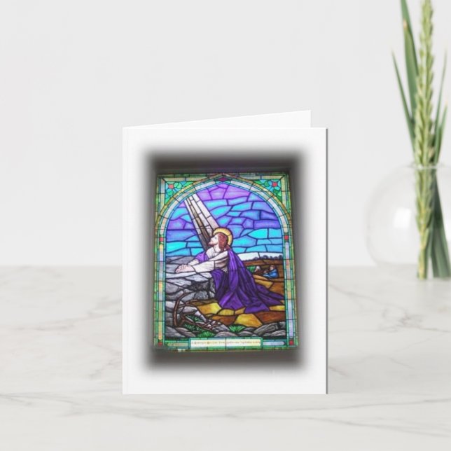 Stained Glass Window Notecard (Front)