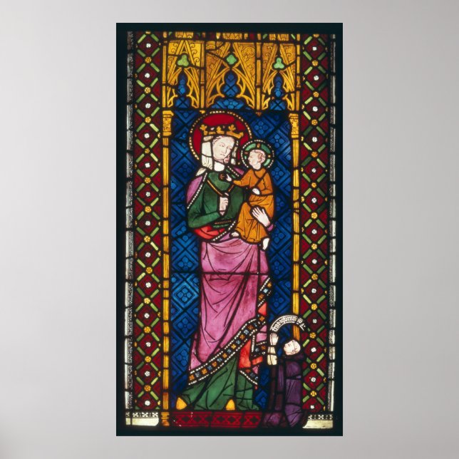 Stained Glass Window Poster (Front)