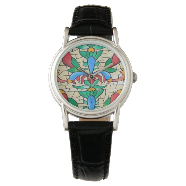 Stained-Glass Window Watch (Front)