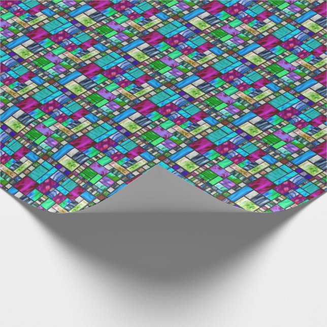 Stained Glass Wrapping Paper (Corner)