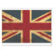Stained Union Jack UK Flag