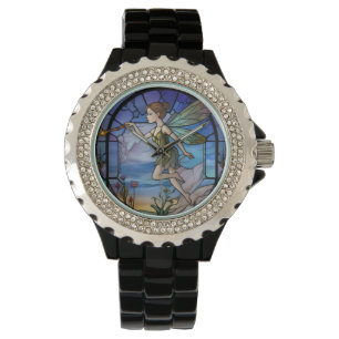 Stainglass Fairy  Watch