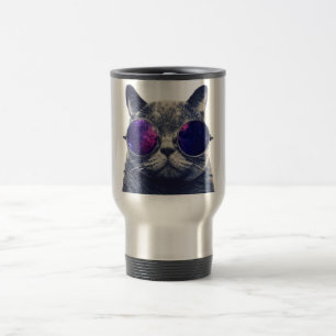 Stainless Steel 15 oz Travel/Commuter Mug