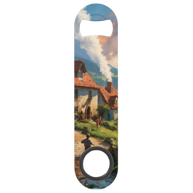 stainless steel bottle opener (Front)